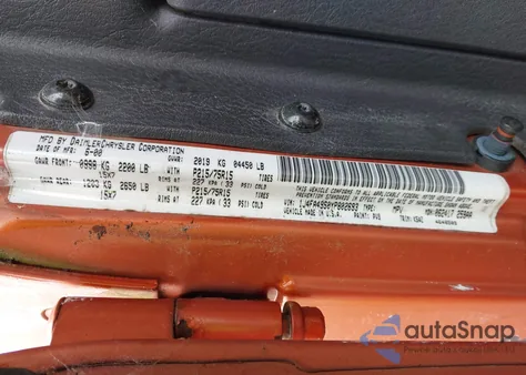 2000 Jeep Wrangler Sport z USA, uszkodzony, nr VIN 1J4FA49S0YP802693